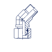 Соединение FRN45 BSP 1/4