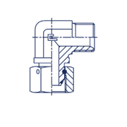 Соединение PFN90 М30х1.5 - М30х1.5 306508