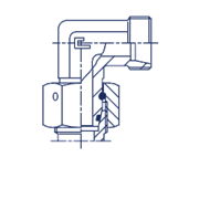 Соединение PN90 DL10 М16х1.5 DS10 M18x1.5 604230.1