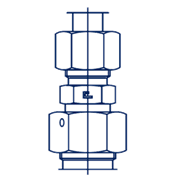 Соединение PNF DL12 М18х1.5 DS10 M18x1.5 (корпус) 605350.1