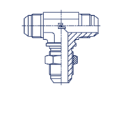 Соединение PTD JIC 3/4