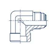 Соединение WS90 JIC 3/4