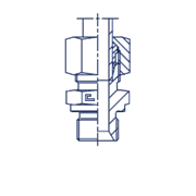 Штуцер FB DL15 BSP 1/2