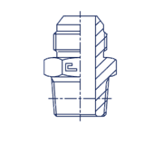 Штуцер FC JIC 9/16