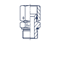 Штуцер FNH JIC 9/16" BSP 1/4 206003